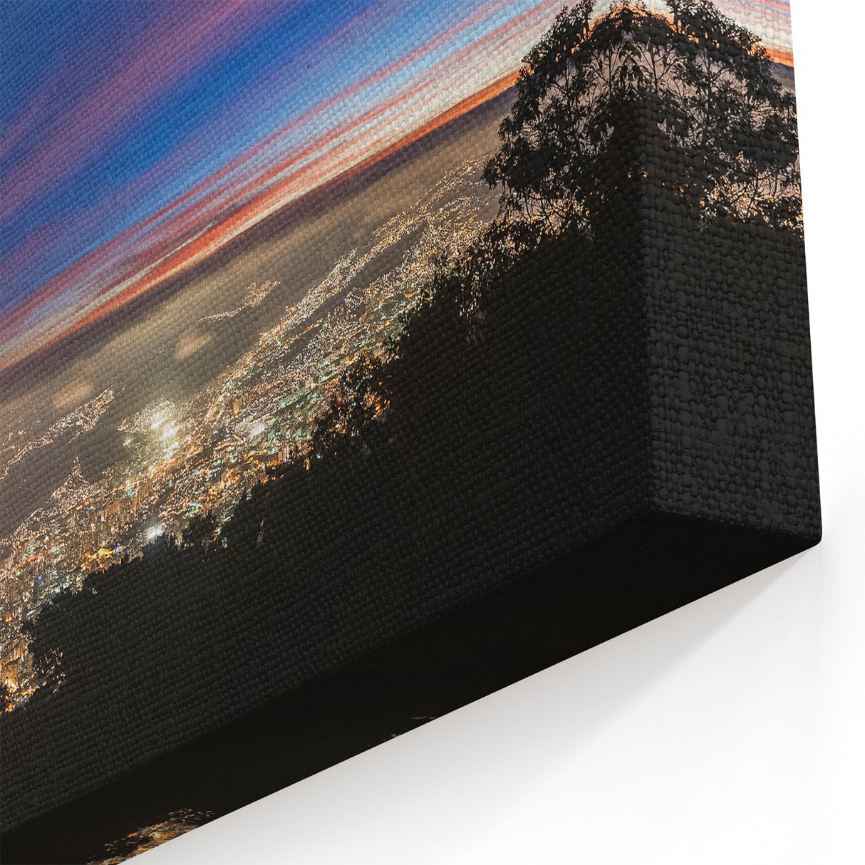 Caracas Cityscape Art - Dazzling Night View of Venezuela's Capital