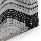 London Photography Art - Abstract Modern Architecture in Black and White