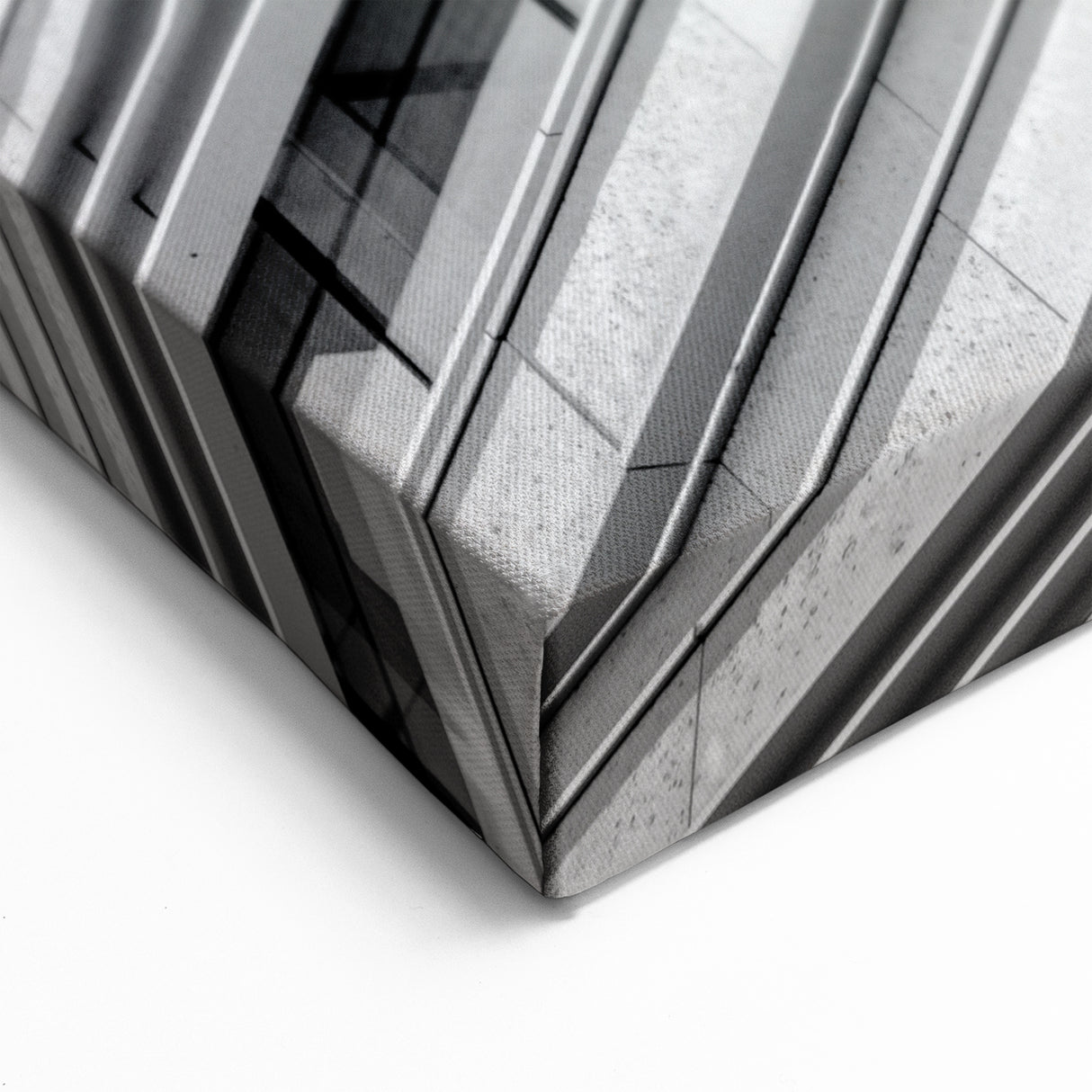 London Photography Art - Abstract Modern Architecture in Black and White