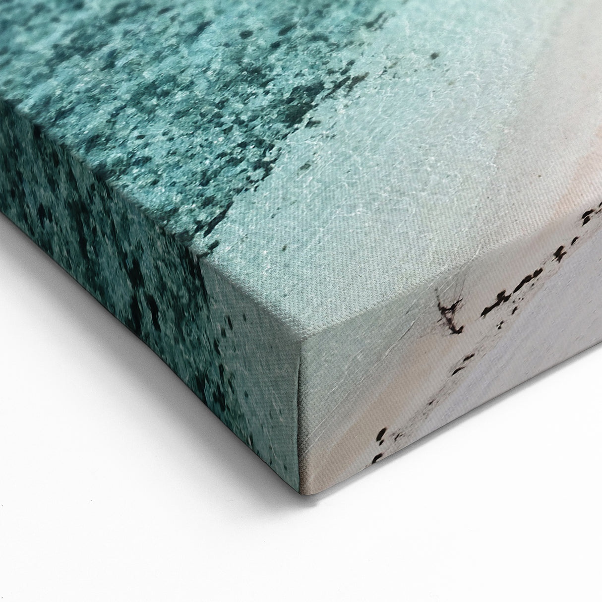 Fiji Scenery Posters - Serene Beach Aerial View