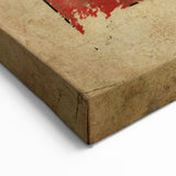 Venezuelan Flag Wall Art - Vintage Textured Venezuela Flag Canvas Print