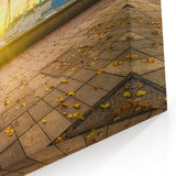 London Themed Wall Decor - Red Phone Booth & London Eye Art