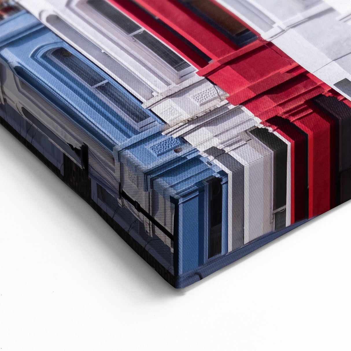 London Photography Art - Colorful Notting Hill Row Houses Print