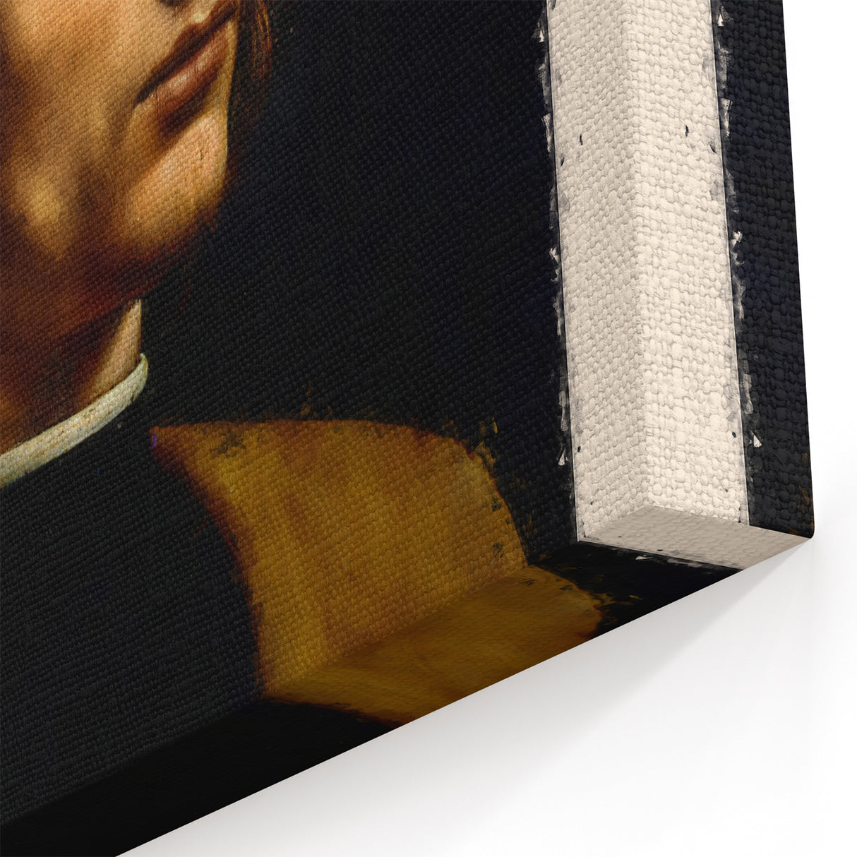 Leonardo da Vinci Art - Portrait of a Musician Renaissance Canvas Prints