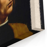 Leonardo da Vinci Art - Portrait of a Musician Renaissance Canvas Prints