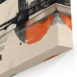 London Wall Art - Abstract Tower Bridge and Shard Modern Print