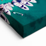 Venezuelan Landscape Prints - Boating in Turquoise Waters Aerial View