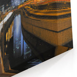 Tel Aviv Skyline Night View – Iconic Tel Aviv Cityscape Art Print