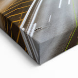 Tel Aviv Skyline Night View – Iconic Tel Aviv Cityscape Art Print