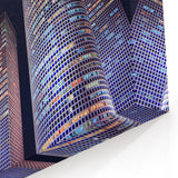 Tel Aviv Night Towers – Stunning Israel Cityscape Art Print