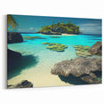 Fiji Island Escape - Hidden Lagoon Paradise Art