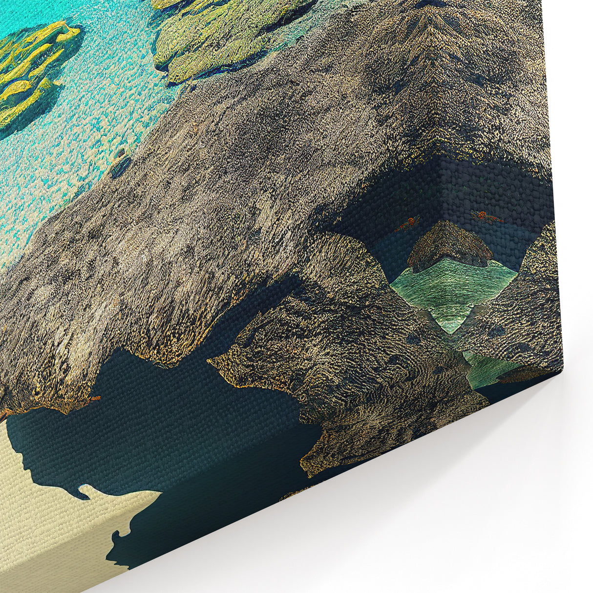 Fiji Island Escape - Hidden Lagoon Paradise Art