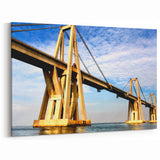 Venezuelan Landscape Prints - Iconic Bridge Architecture Under Blue Sky