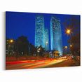 Tel Aviv Towers at Night – Dynamic Israel Cityscape Art Print