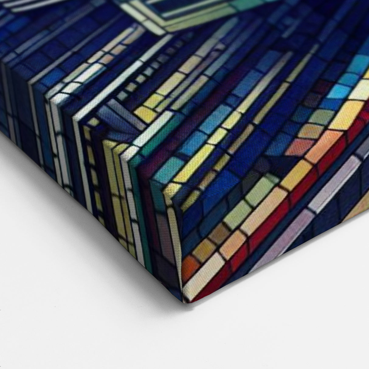 London Street Art Canvas - King's Cross Tube Station Mosaic Print