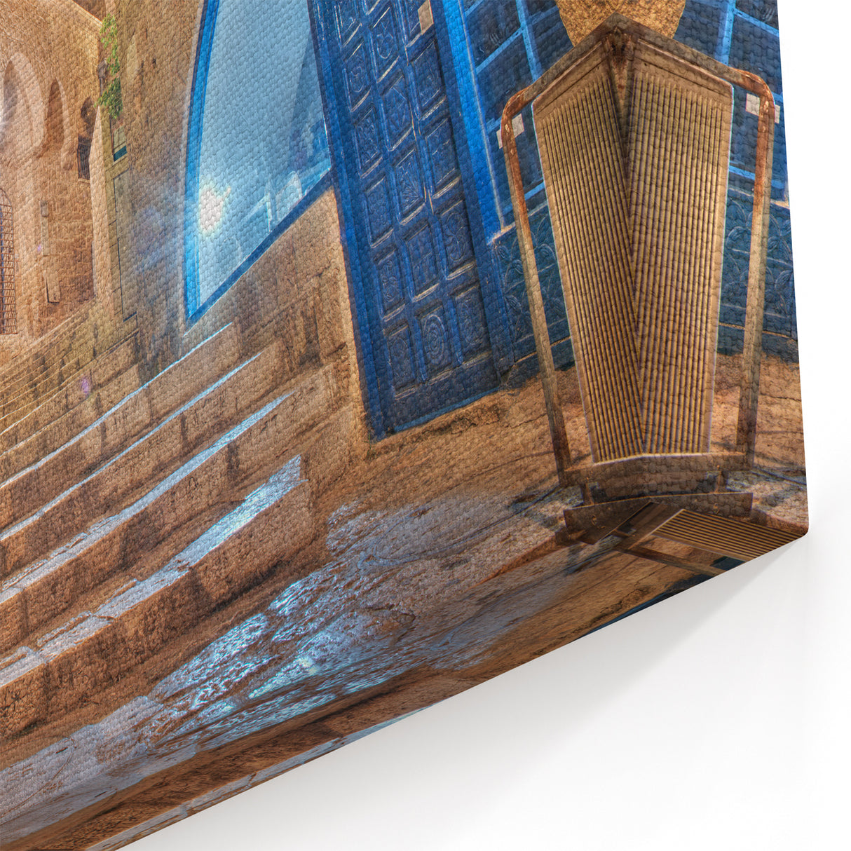 Jaffa Stone Alleyway – Historic Tel Aviv Wall Art Night Prints