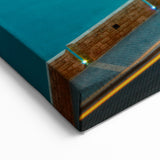 Tel Aviv Beachfront Skyline – Vibrant Cityscape with Coastal Wall Art