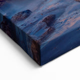 Tel Aviv Sunset Beach – Serene Coastal Wall Art with City View