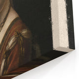 Leonardo da Vinci Art - La Belle Ferronnière Renaissance Canvas Prints