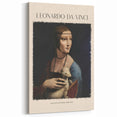 Leonardo da Vinci Art - Lady with an Ermine Renaissance Canvas Prints