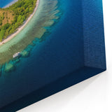 Tropical Fiji Canvas - Vibrant Fiji Island Sunsets