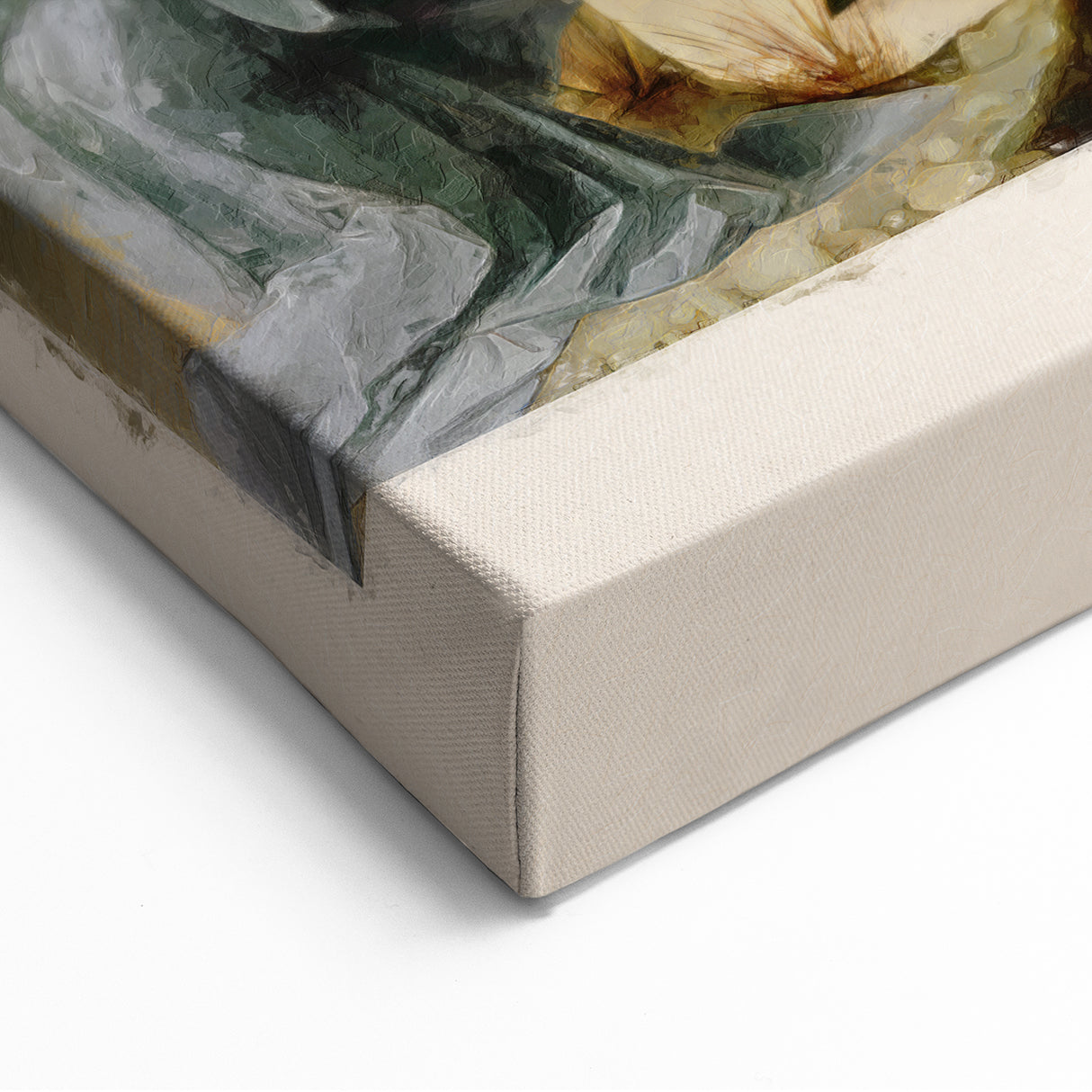 Leonardo da Vinci Art - The Baptism of Christ Renaissance Canvas Prints