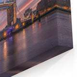 London Landmark Posters - Tower Bridge at Sunset