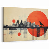 Urban London Photography - Abstract City Red