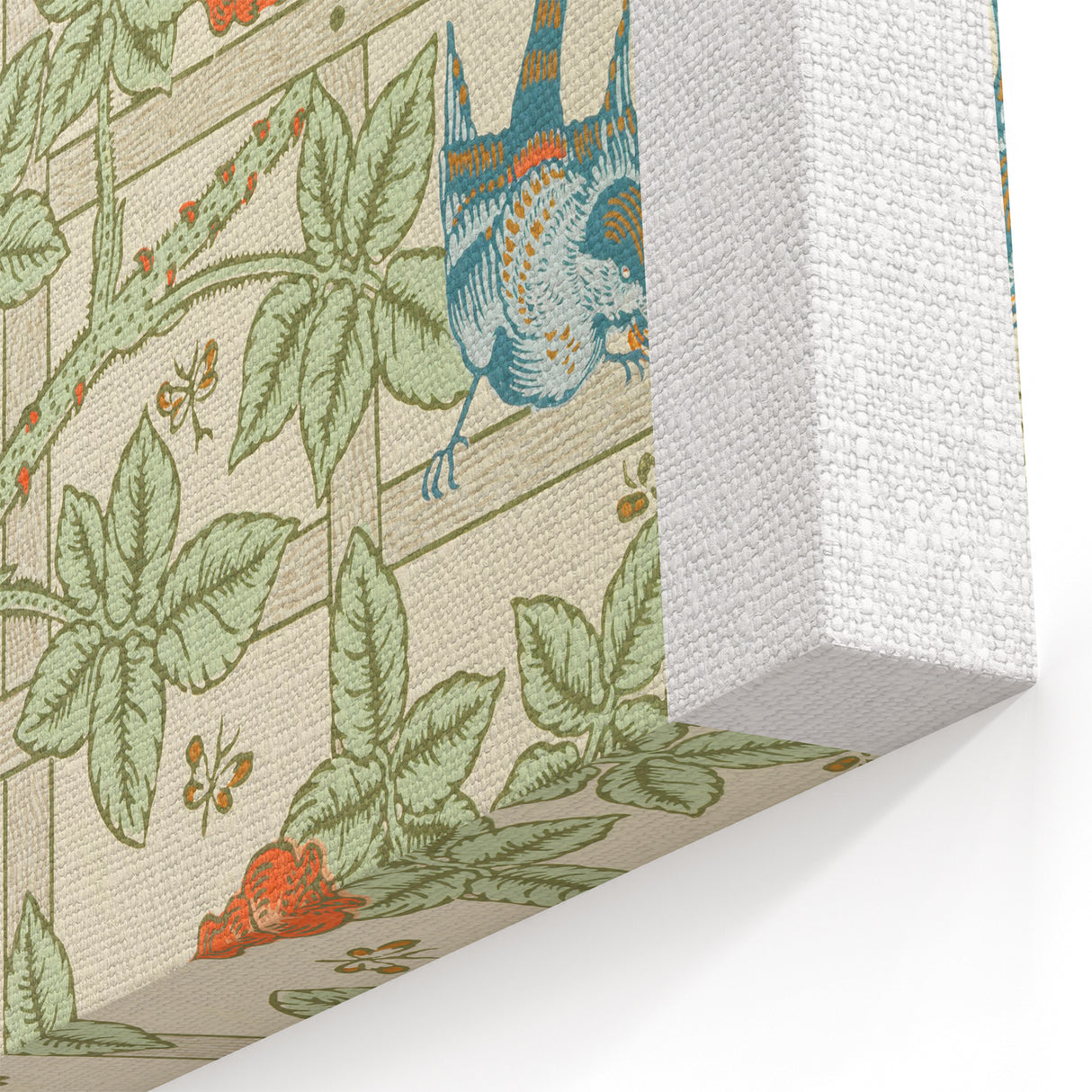 William Morris Wall Art | Vintage Floral & Bird Pattern Print | Arts and Crafts