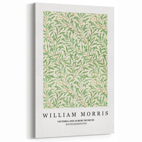 William Morris Wall Art | Nature-Inspired Leaf Pattern | Arts and Crafts