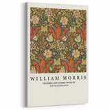 William Morris Wall Art | Arts and Crafts Floral Pattern | Dark Design