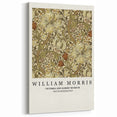 William Morris Wall Art | Arts and Crafts Floral Print | Beige & Olive