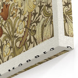 William Morris Wall Art | Arts and Crafts Floral Print | Beige & Olive