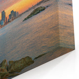 Tel Aviv Skyline at Sunset – Beautiful Coastal Wall Art Print
