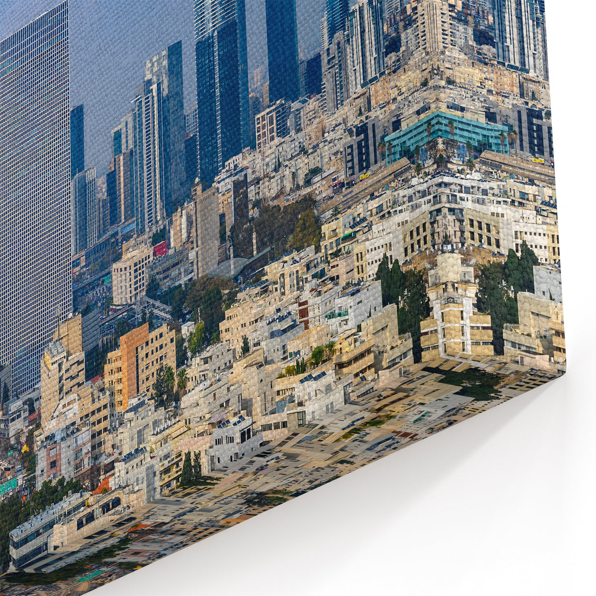 Tel Aviv Modern Skyline – Contemporary Cityscape Wall Art