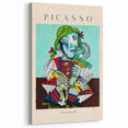 Picasso Wall Art | Maya with Doll | Abstract Cubist Canvas Art Print