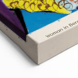 Picasso Wall Art | Woman in Beret and Checked Dress | Cubist Canvas Print