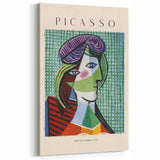 Picasso Wall Art | Head of a Woman | Cubist Abstract Canvas Art Print