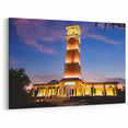 Alabama Landscape Prints - Golden Sunset Tower Alabama Scenery Art