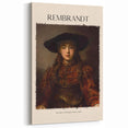 Rembrandt Canvas Print – The Girl in a Picture Frame, 1641