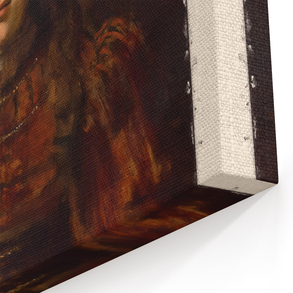 Rembrandt Canvas Print – The Girl in a Picture Frame, 1641