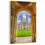 Oxford Cityscape Art - Historic University View Canvas Print