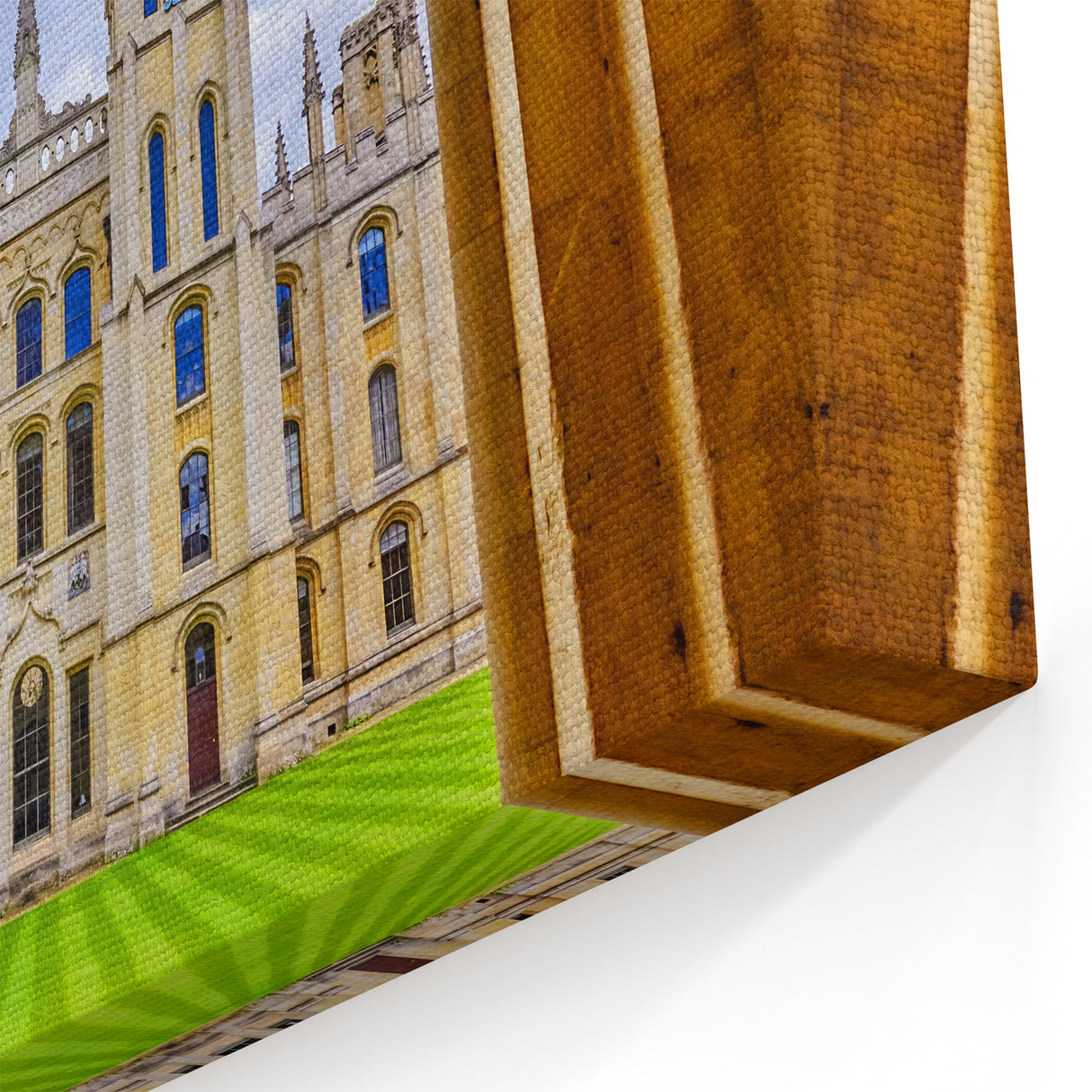 Oxford Cityscape Art - Historic University View Canvas Print