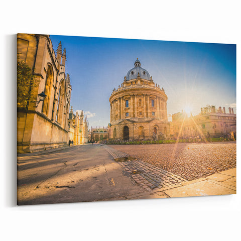 Oxford University Prints - Radcliffe Camera Sunrise Canvas Art