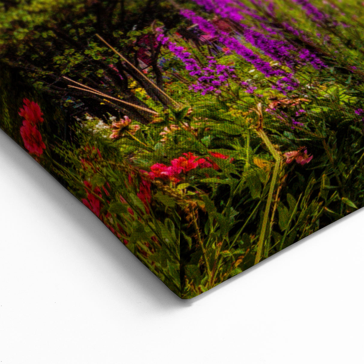 Oxford Cityscape Art - Lush Gardens and Historic Architecture Print
