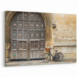 Oxford Architecture Prints - Vintage Door and Bicycle Canvas Art
