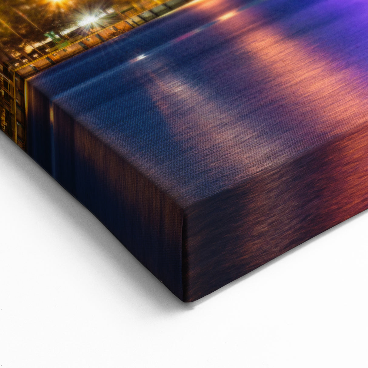 Alabama Cityscape Wall Art - Vibrant Night Skyline in Mobile Prints