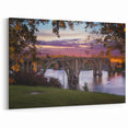 Southern Landscape Photography - Alabama Wall Art Iconic Bridge at Sunset