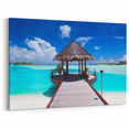Bora Bora Canvas Print - Tropical Paradise Beach Art