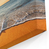 Golden Sunrise Beach Art - Bora Bora Seascape Canvas